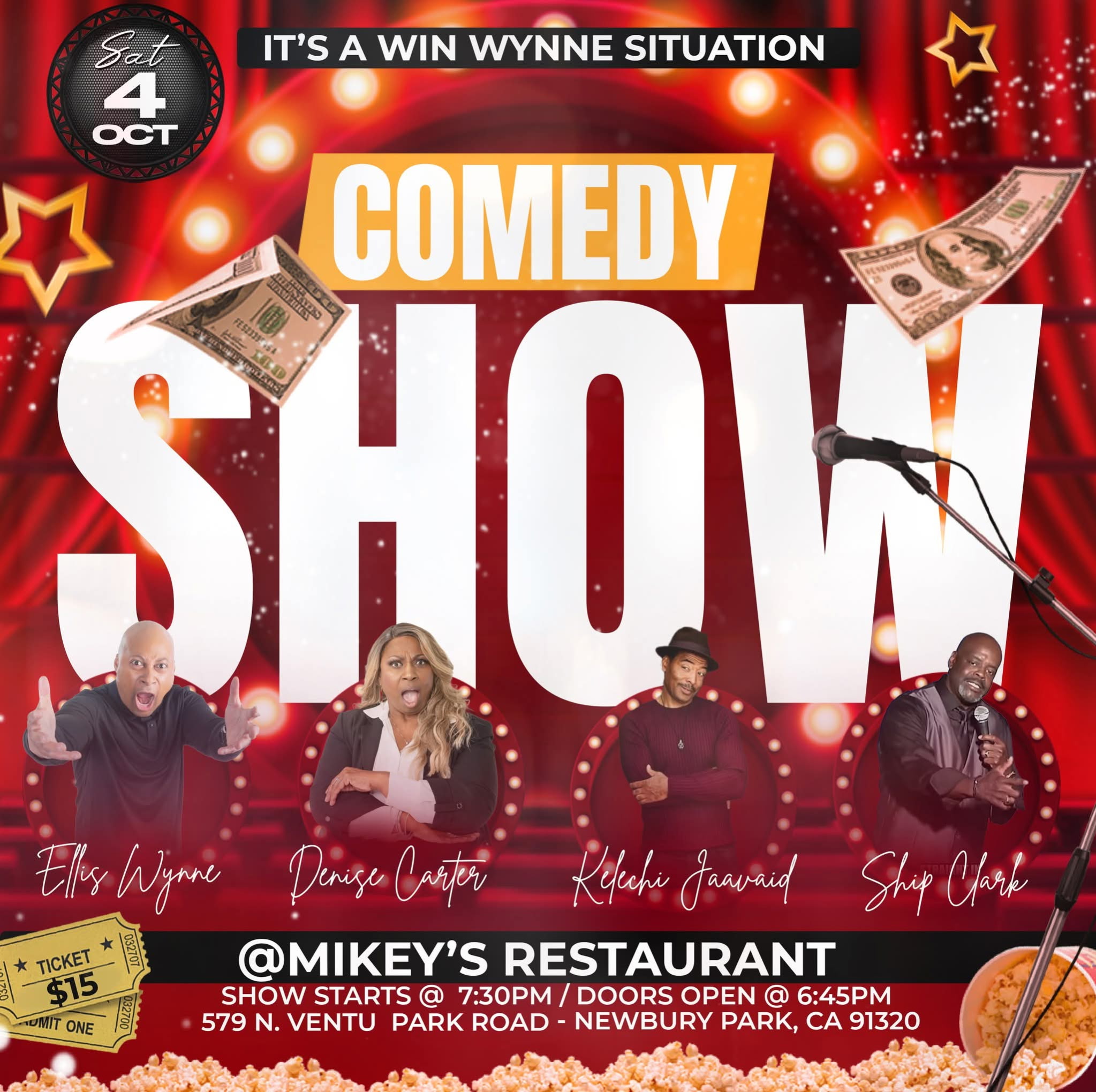 Comedy Show @ Mikey's Restaurant