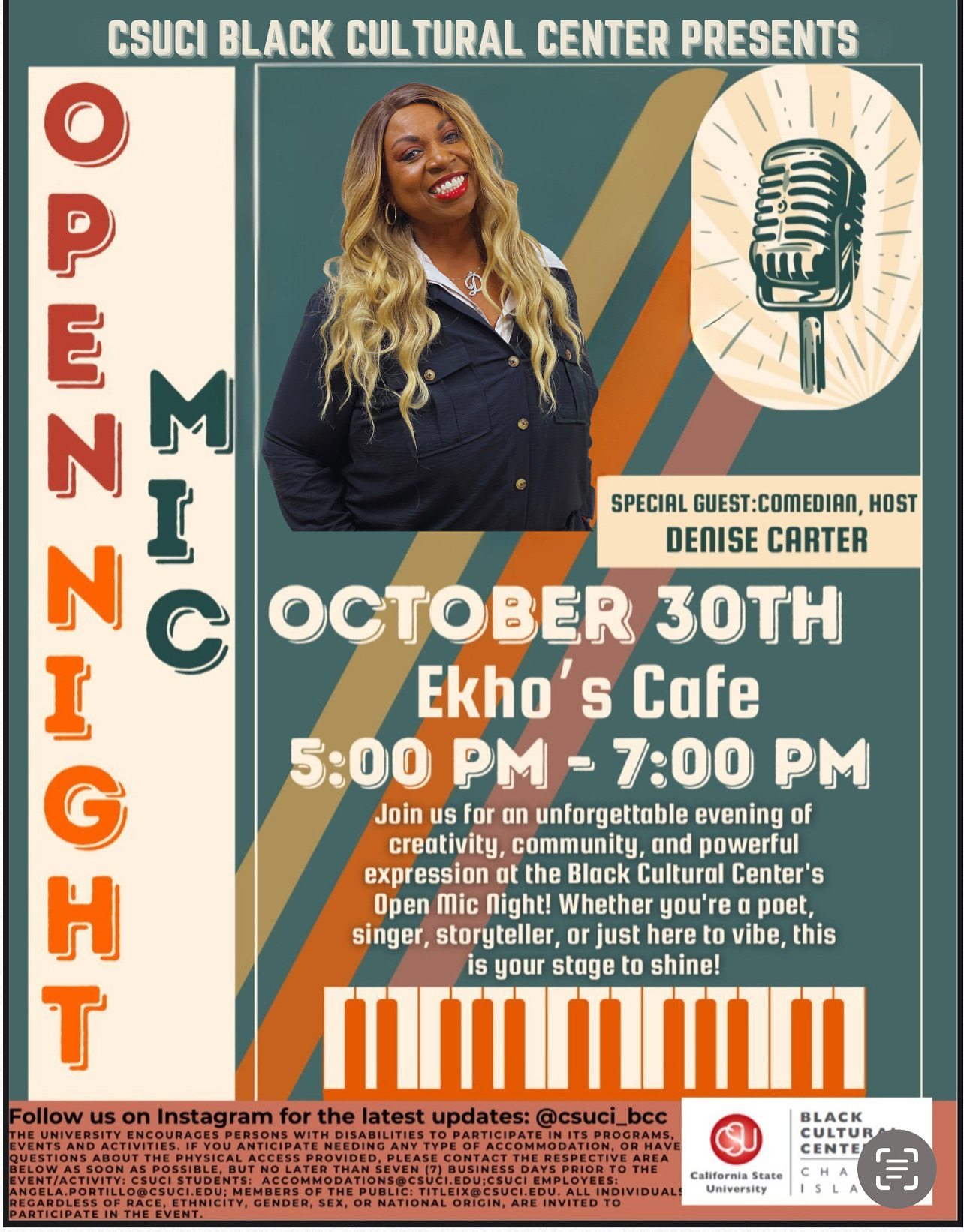 Open Mic 🎤 at California State University Channel Island