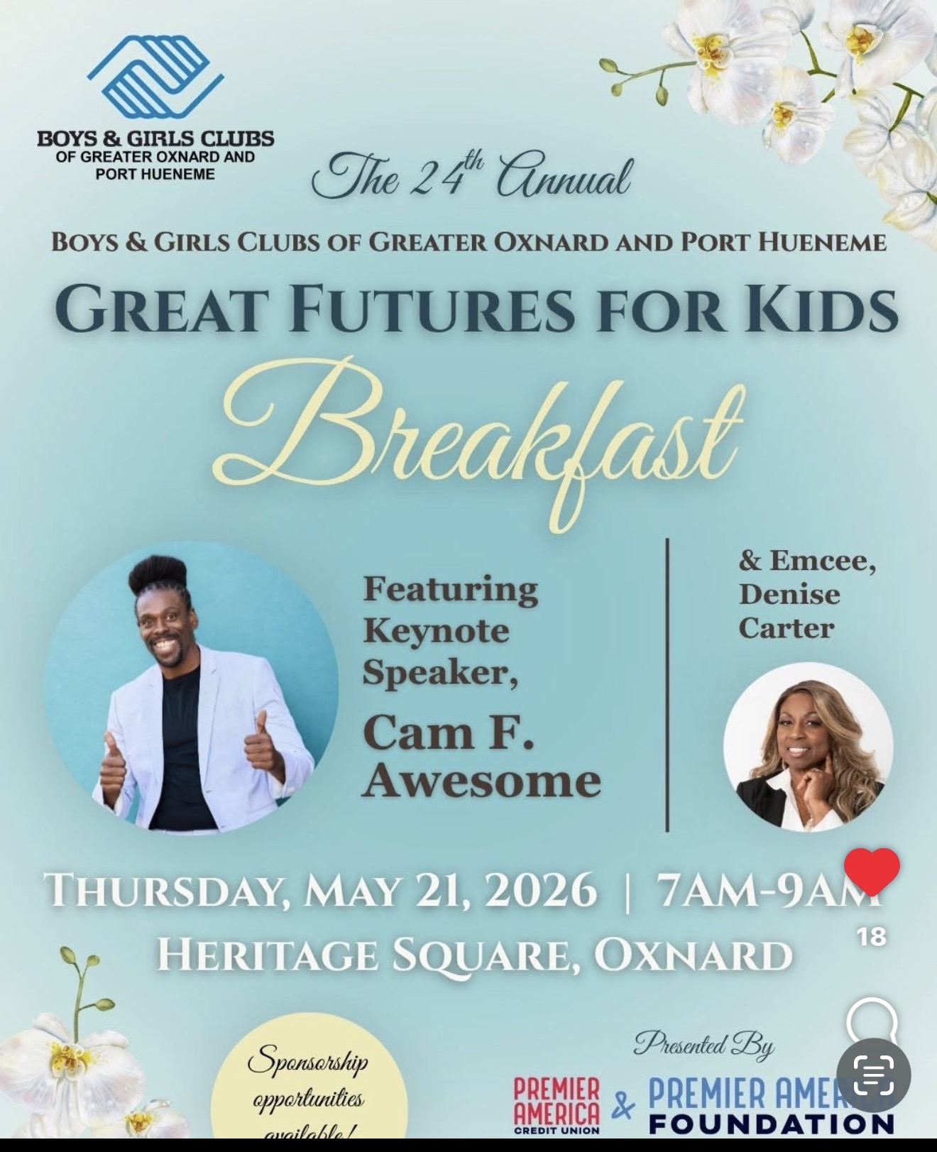 Boys & Girls Club Annual Breakfast